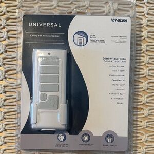 Universal Remote Control in White